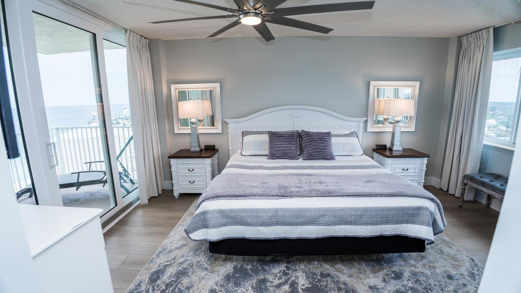 New Rental - 3Br 3Ba Corner Beachfront - 2024 Remodel - 3 Pools, Tiki Hut, Gym, Tennis Panama City Beach Exterior photo